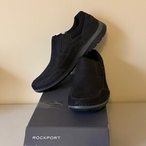 NEW Rockport Men's Black Slip-On Loafers 11M